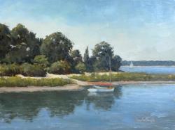 A Bright Day on Cape Cod 9 X 12