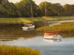 Catboats & Sunshine 18 X 24