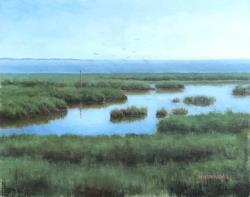 Marsh Solitude 11 X 14