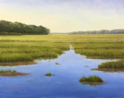The Marsh at High Tide 16x20