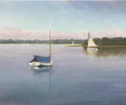 A Quiet Start to the Day 16 X 20